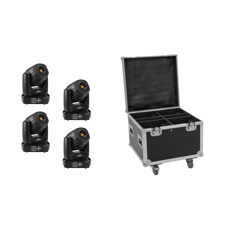 EUROLITE Set 4x LED TMH-S90 + Case